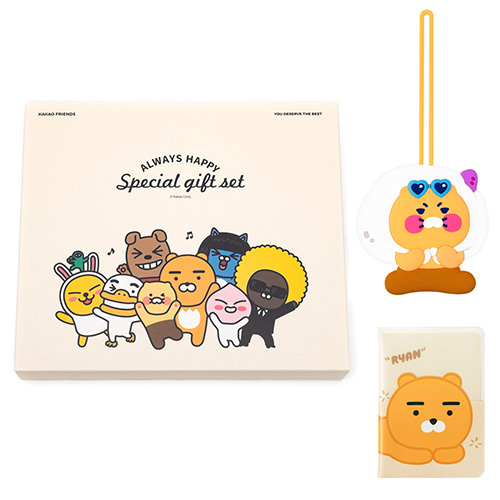 카카오프렌즈 여행을 떠나요 선물세트4