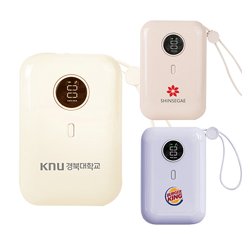 제로티어 ZT-113 2in1 고속충전 보조배터리 10000mAh