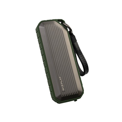 휴대용 외장SSD 충격 방수 방진 USB3.2 USB-C 그린 1TB