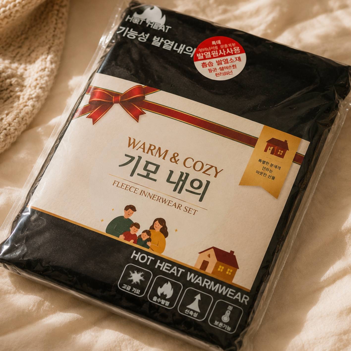 핫 히트 발열 보온내의, 기모내의, 발열내의