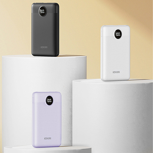 코끼리 고속충전 파워뱅크10000mAh LCD 잔량표시 보조배터리