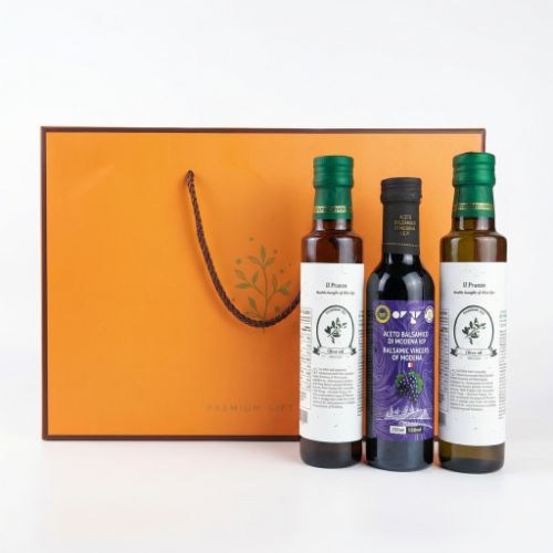 올리브오일 250ml * 2p + 발사믹식초 250ml 선물세트