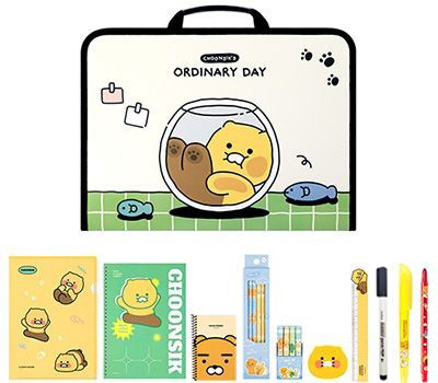 카카오프렌즈 학용품 문구세트9 춘식이세트