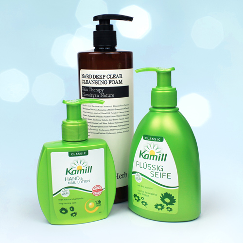 독일정품 카밀 핸드워시 300ml+카밀 핸드크림 125ml+나드 클렌징폼 500ml