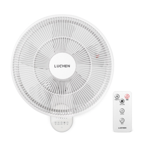 루첸 LF-50H Air beam 벽걸이 리모컨 선풍기