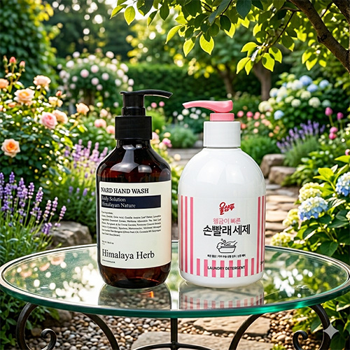 애경 울샴푸 손빨래 세제 380ml 펌프형 + NARD 나드 핸드워시 280ml