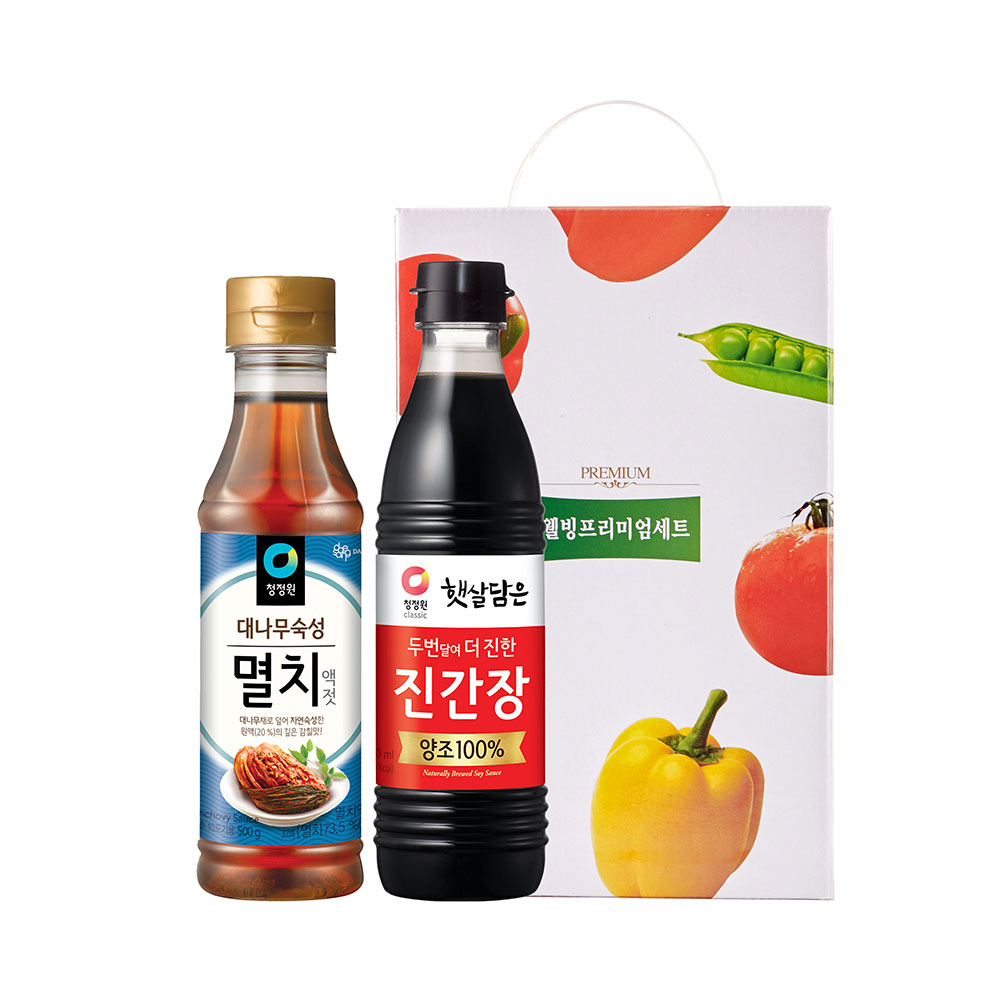 청정원 멸치액젓 간장(2종)