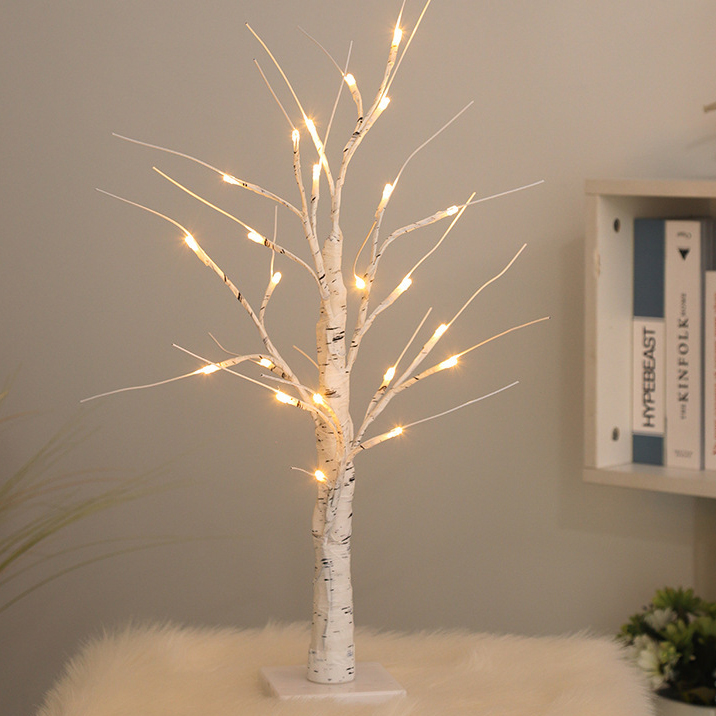 보스위즈 크리스마스 LED 나무 트리 전구 조명 60cm BOS-TR01