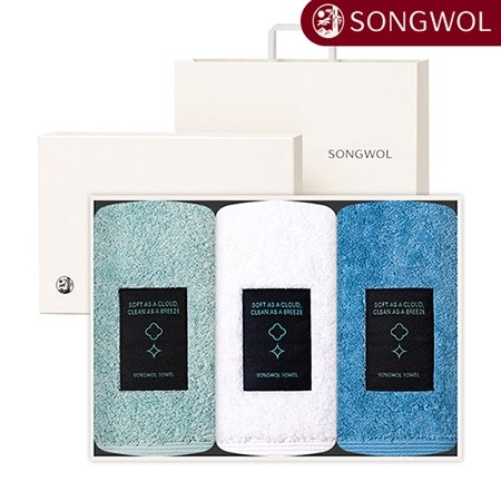 송월 항균 블랙라벨 200g 3p 세트