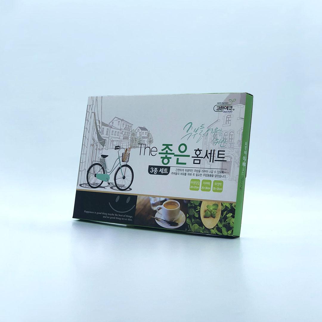 더 좋은 홈세트1호 지퍼대5매+평팩30매+LD장갑30매