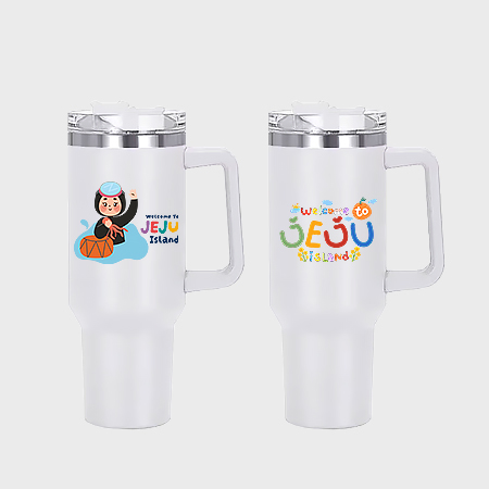 풀컬러인쇄컬러손잡이900ml텀블러