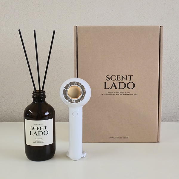 센트라도 디퓨저 200ml+미니링 핸디선풍기 세트