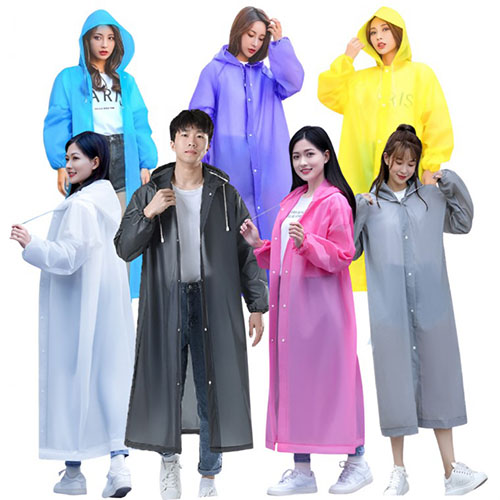 고급형 우비 무광컬러 EVA150g 골프 낚시 등산 성인비옷 우의