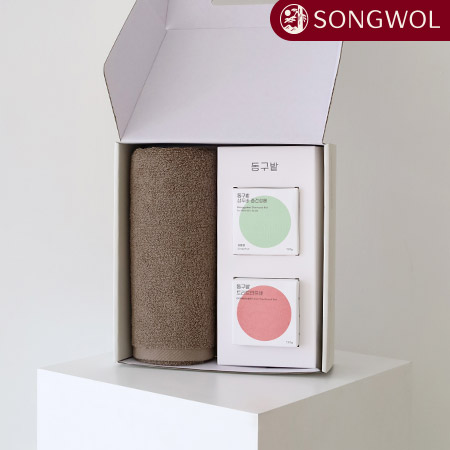 송월 뉴컬러무지동구밭 샴푸바+트리트먼트바 세트