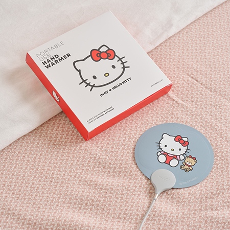 잉코 X 헬로키티 USB 휴대용 핫팩 손난로
