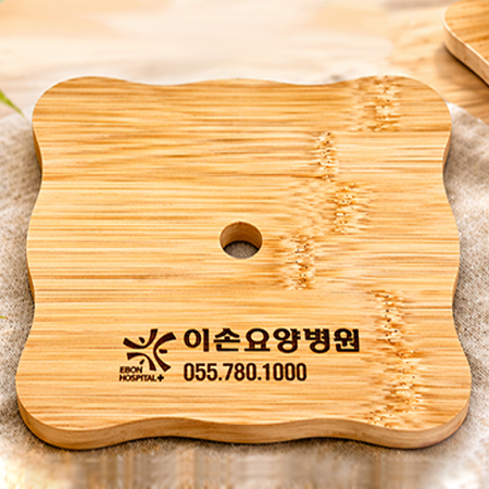지브레인 대나무 냄비 받침대