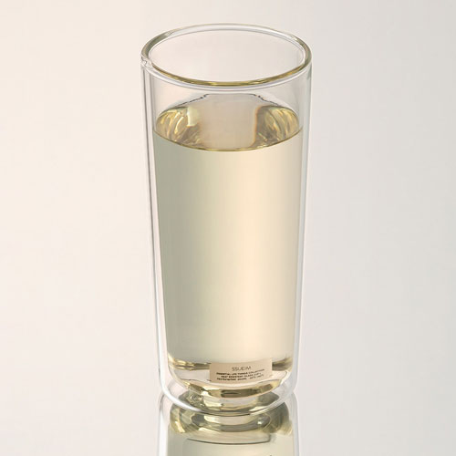 [쓰임]에센셜 이중 내열 유리컵 400ml 이중유리 글라스컵 판촉컵