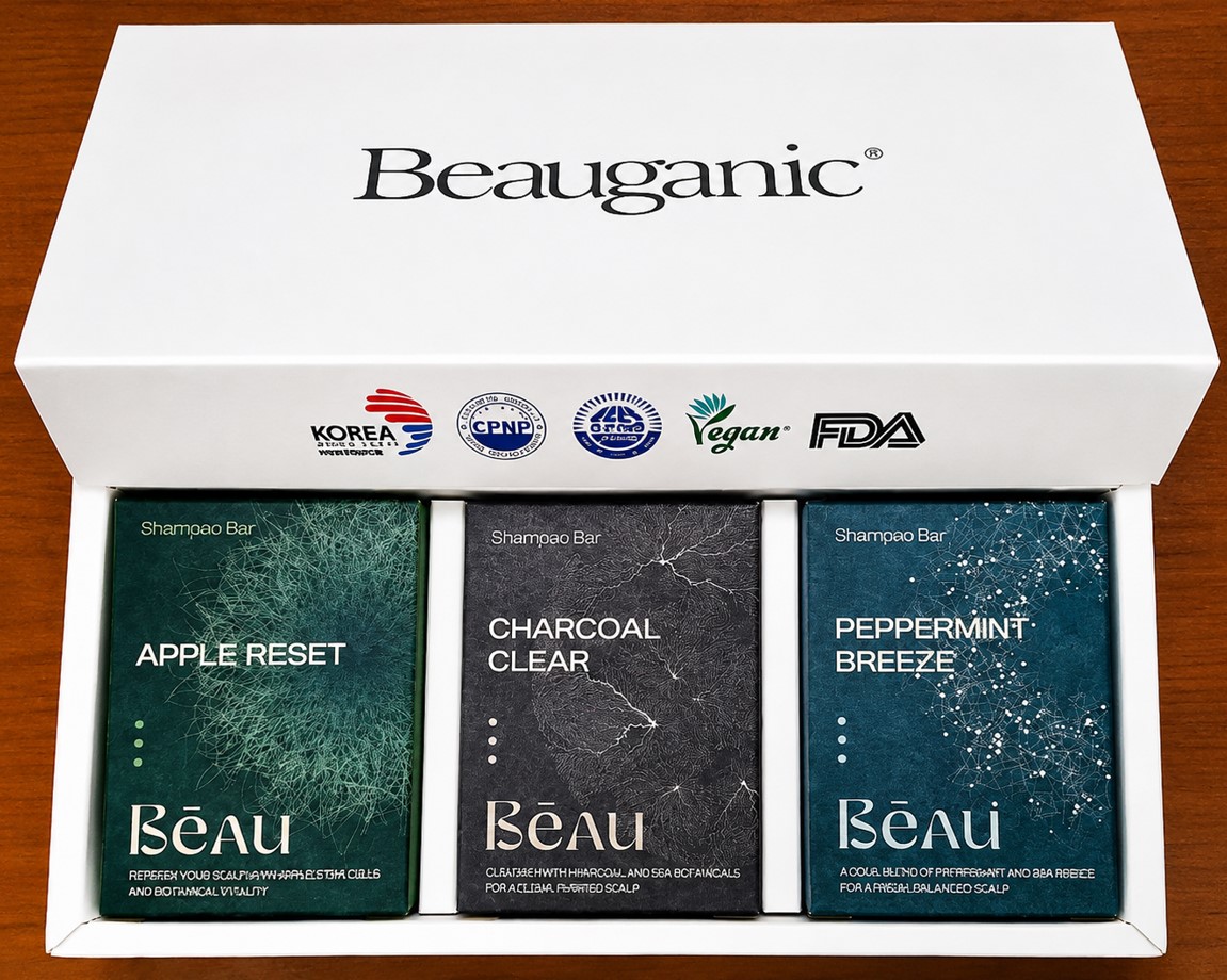 뷰가닉 Beau 샴푸바 3P 선물세트