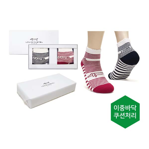 루이까스텔골프 숙녀2종 양말세트