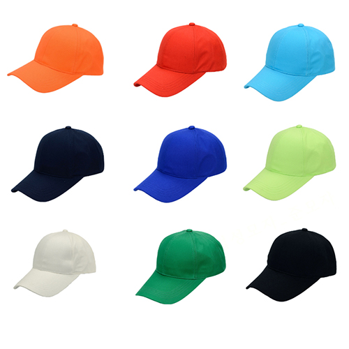 단체모자 추천 6각 무지 볼캡 야구모자 (행사/교회/동호회) ( 13color)