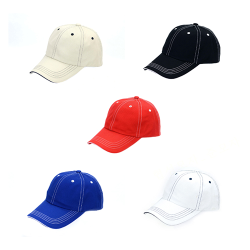 [한여름까지 시원하게] 엣지 라인 메쉬 볼캡 야구모자 ( 5color )