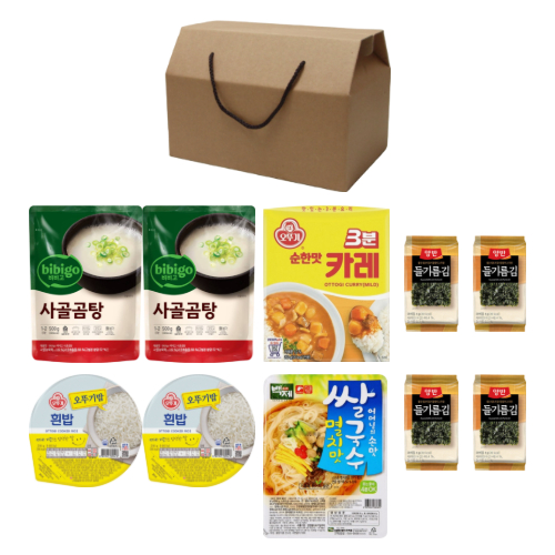 간편 밀키트 식료품 세트