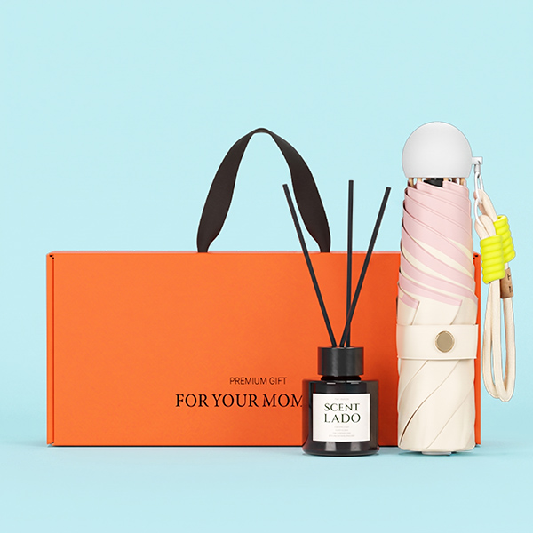 듀홈 캔디볼 초경량 미니 암막 5단 양우산 선물세트 답례품+센트라도 디퓨저 세트 50ml 이로나