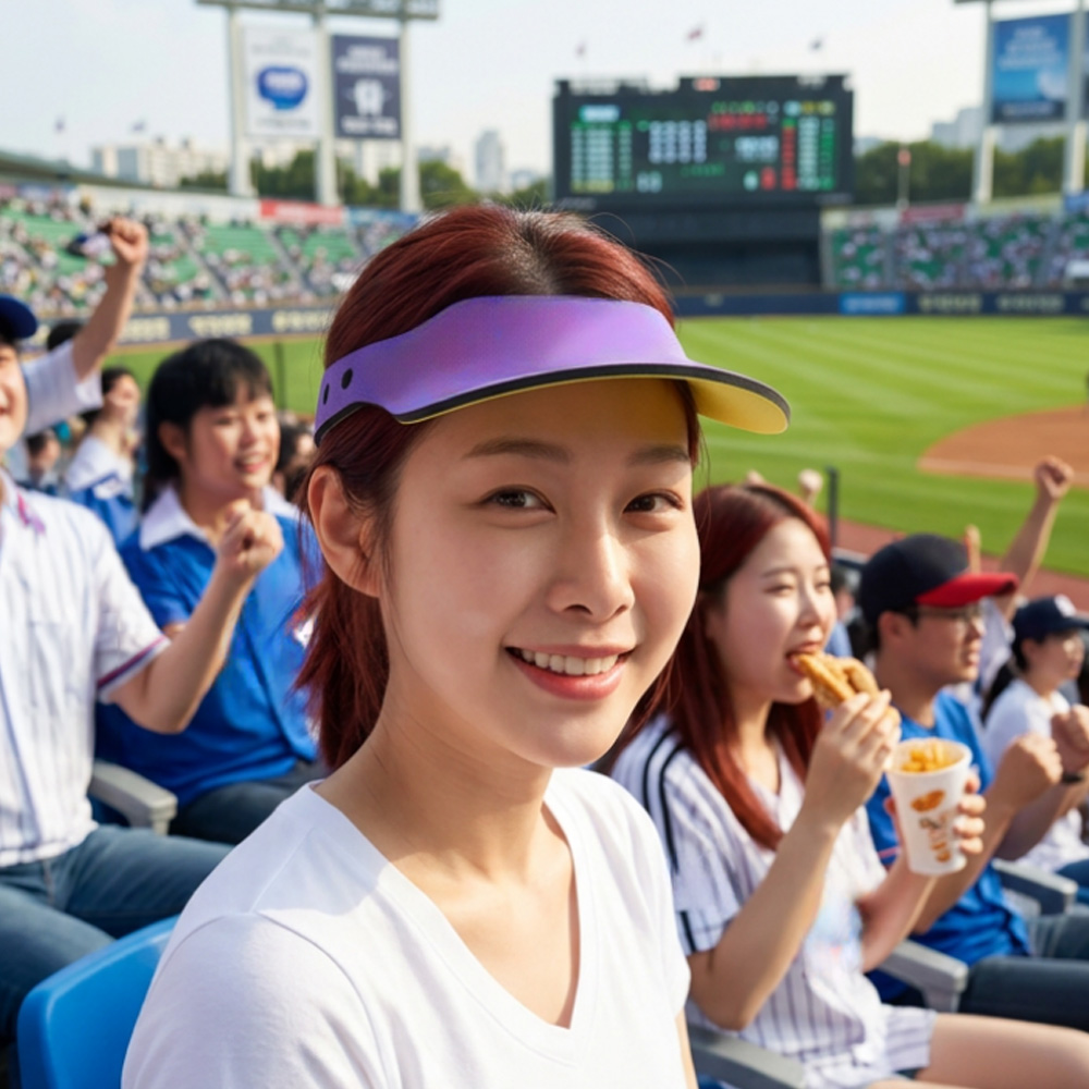 국산 에코리즈 매직캡 썬캡 썬바이져