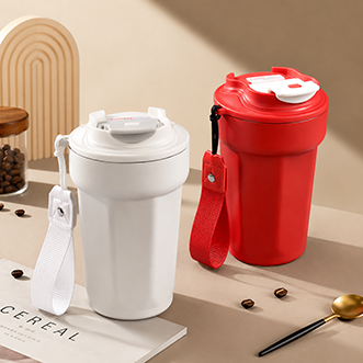 코스모 컬러 커피잔 텀블러 316스텐 450mL