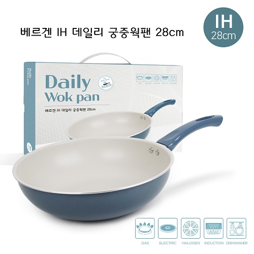 [bergen] 인덕션 Daily  28cm 궁중팬