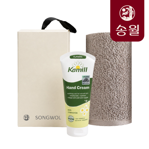 송월 뉴컬러 150g X 카밀 핸드크림 선물세트