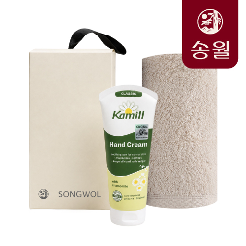 송월 코마40 160g X 카밀 핸드크림 선물세트