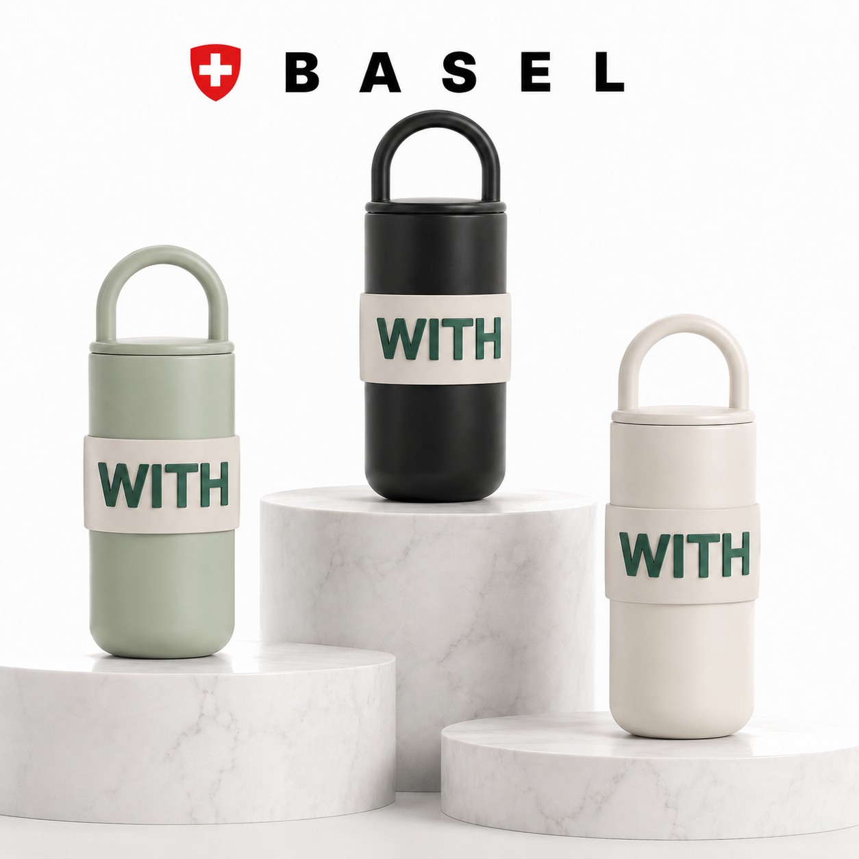 바젤  라이프캐리 텀블러 이중구조 550ml
