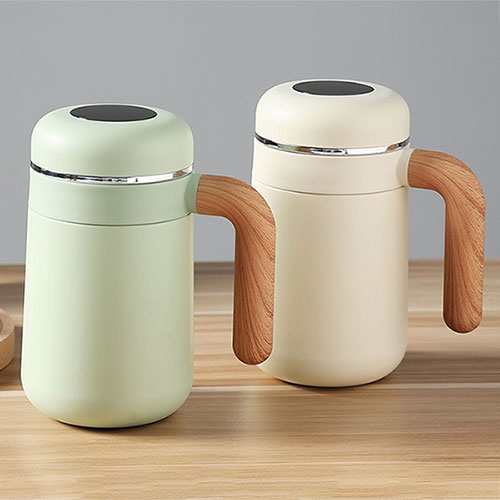 스마트 LED 머그 텀블러 500ml(인쇄포함)
