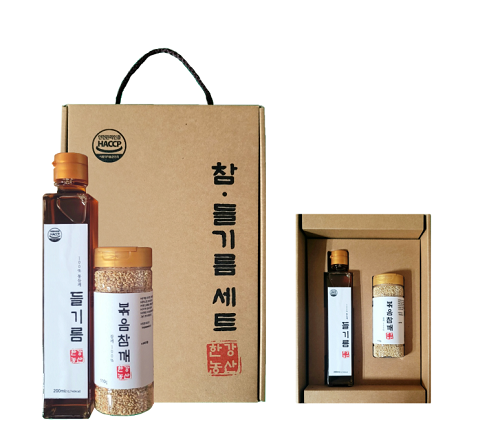 [한강 농산] 들기름 2종 세트