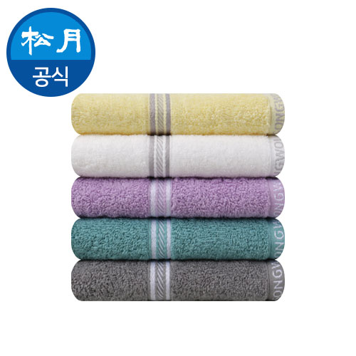 [송월타월] 레일40 130g 세면타월 H