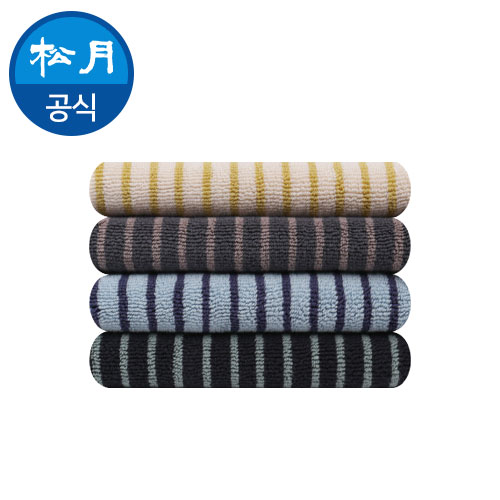[송월타월] 호텔컬렉션 스트라이프 솔리드52 (발매트)H