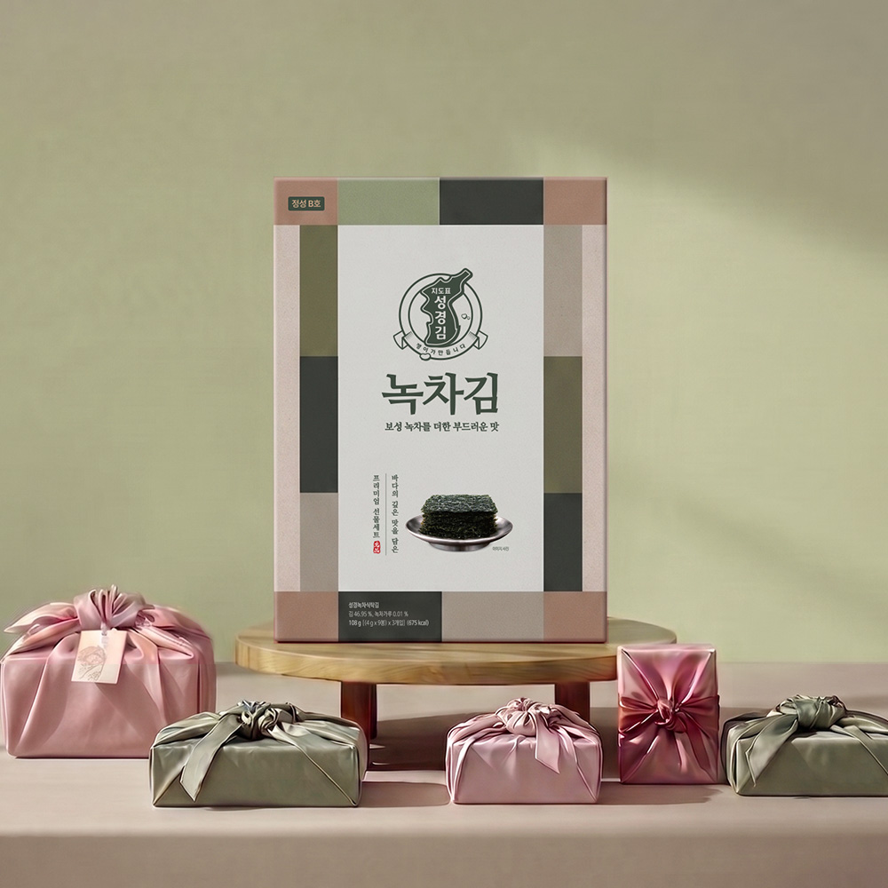 지도표 성경김 정성B 선물세트