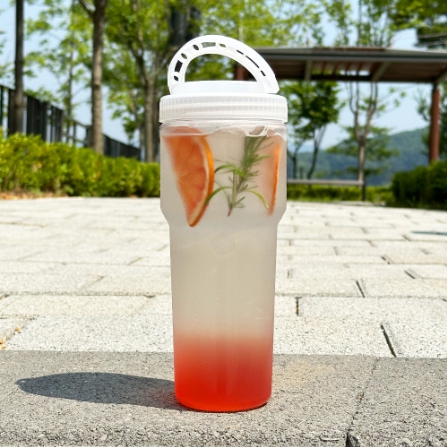 스텍스 1L 투명 보틀 (에코젠 물병)