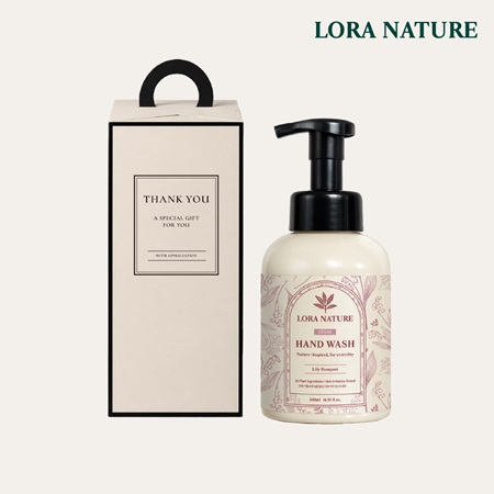 로라 비건 핸드워시 거품형 손세정제 부케향 500ml 1P