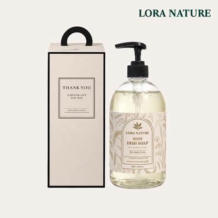 로라 비건 주방세제 곡물향 500ml 1P