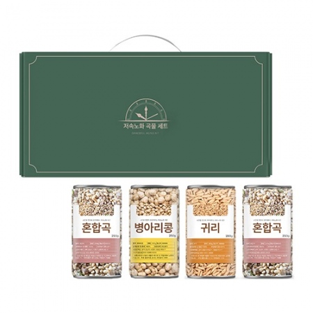 자연쉐프 저속노화 곡물 4종 세트