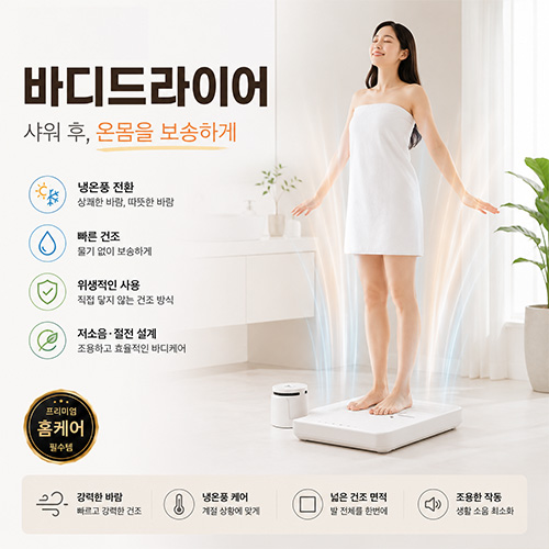 비레토 에어샤워 바디드라이어