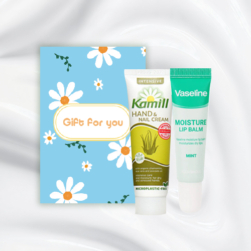 카밀 30ml 핸드크림+바세린 립밤세트 K2677