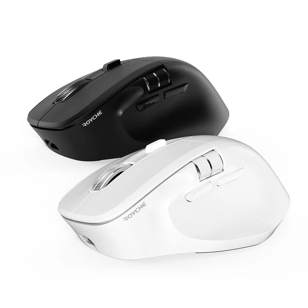 로이체 무선 블루투스 스마트 스크롤 하프 버티컬 마우스 RX-840SW