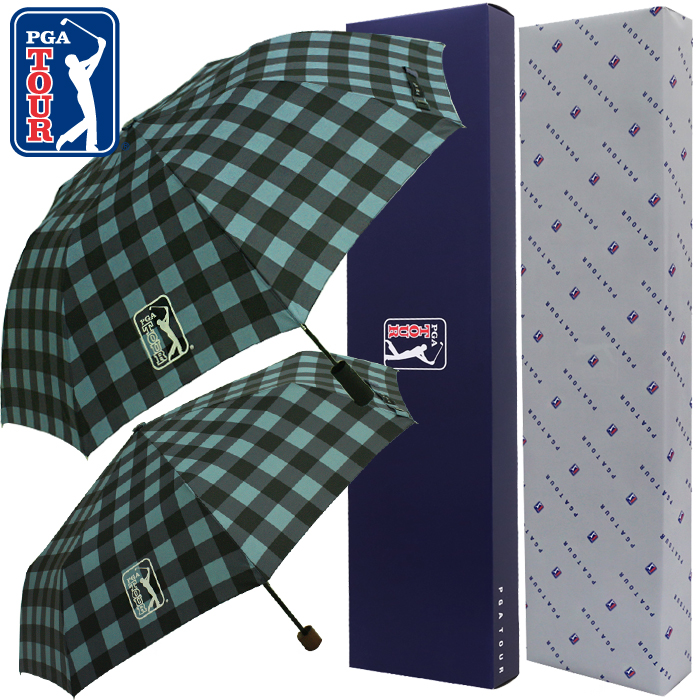 PGA 2단자동/3단수동 체스블루 우산세트